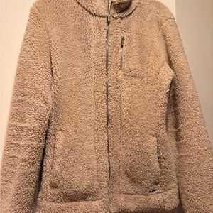 Calvin Klein Beige Teddy Jacket